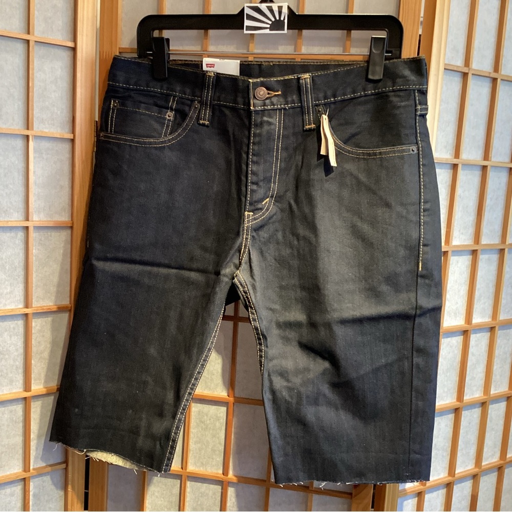 Levi's 511 Skinny Shorts Vintage Denim Men's Size 33